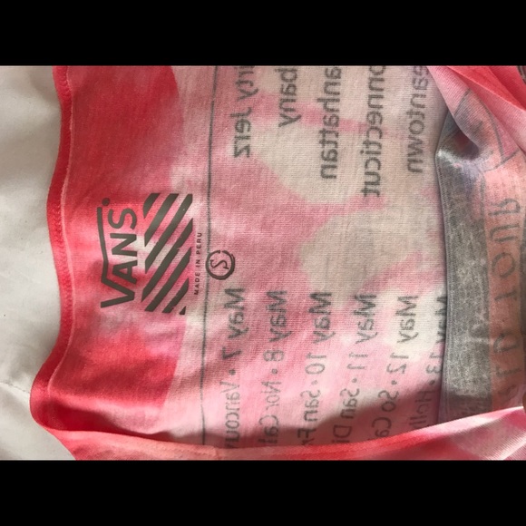 Y2K Vans WARPED TOUR TOP - Picture 4 of 4